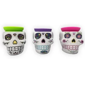 CERAMIC SKULL STORAGE CONTAINER (10 unit( Online