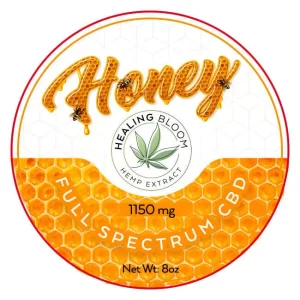 CBD Honey with D8 and D9 2oz (10 units)